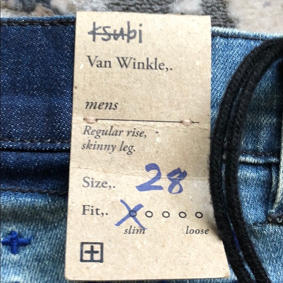 Ksubi Mens Vanwinkle Jeans New! Skinny